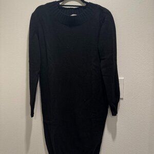 Vince Black Women's Sweater Dress (Size M)